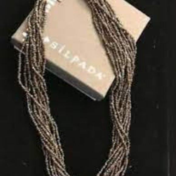 Silpada Jewelry - SILPADA Bronze Beaded Muti-strand 925 Sterling Silver Necklace N1815